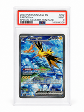 PSA 9 Zapdos ex #202 Special Illustration Rare Pokémon 151