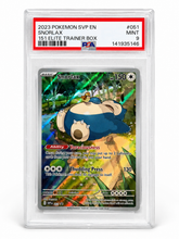 PSA 9 Snorlax 151 ETB Promo #051 – 2023 Pokémon Scarlet & Violet SVP Holo