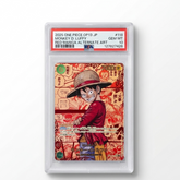 2025 One Piece TCG OP13 “Carrying On His Will” Monkey D. Luffy #118 – PSA 10 Gem Mint