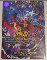 One Piece TCG Eustass "Captain" Kid EB04-039 SP - The Azure Sea's Seven