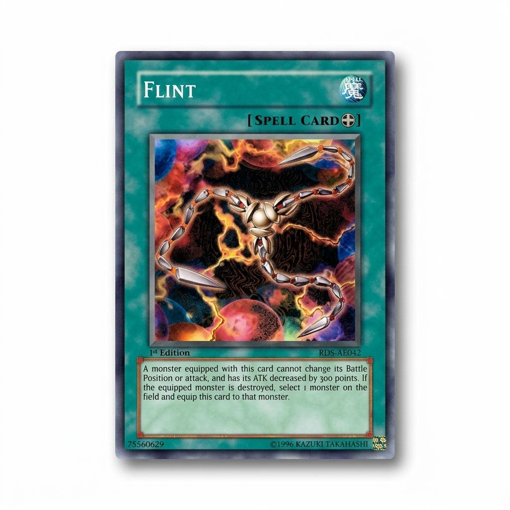 Yu-Gi-Oh! Old Asian Version Ultimate Rare Card – Flint